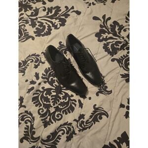 Giorgio Brutini Men's Black Leather Derby Dress Shoes Size 13